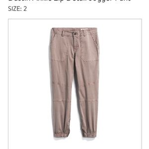 Cosmic Blue Love zipper Joggers